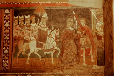 Il ritorno di Papa Silvestro: Scena della vita dell
